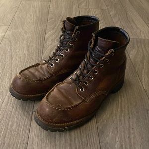 Red Wing Roughneck Boots - Brown